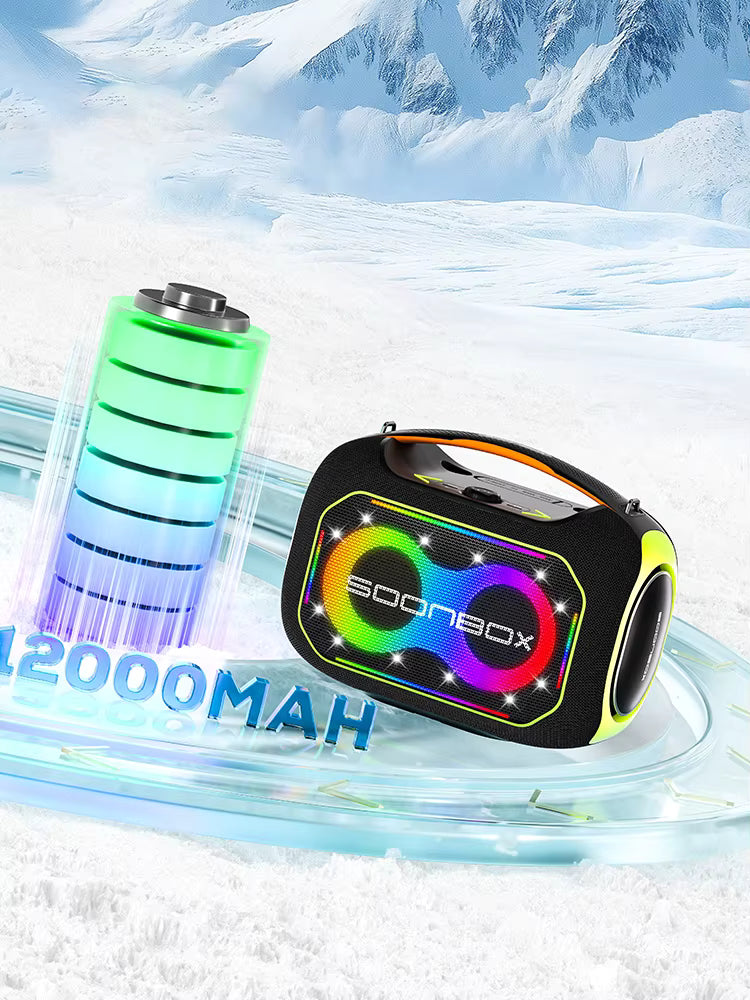 Soonbox S6300MAX Wireless Speaker 200W with Tripod Waterproof Soonbox S6300MAX Wireless Speaker 200W with Tripod Waterproof